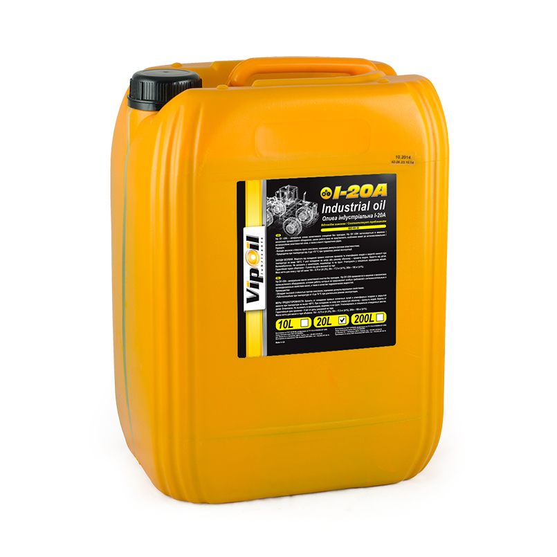 Олива індустріальна VipOil І-20A, 20л